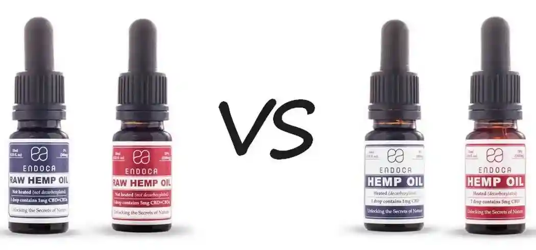 Raw CBD olie og Decarb CBD olie – Hvad er forskellen?